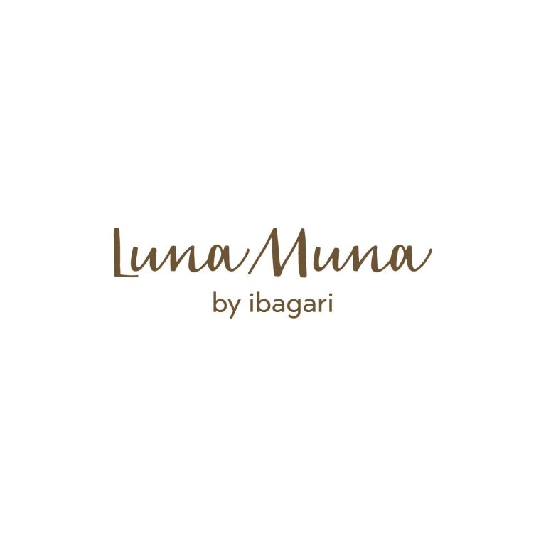 The image displays a white background with the text "Lima Muna by ibagari" written in stylish brown font, representing a business listing on RoatanYP.com in the Bay Islands, Honduras.