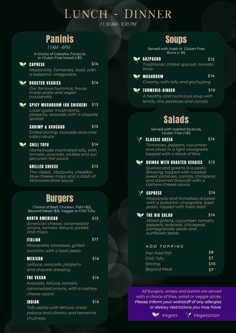 Seawiches Roatan menu - Lunch & Dinner (1)